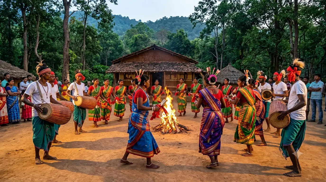 Traditional dance performance