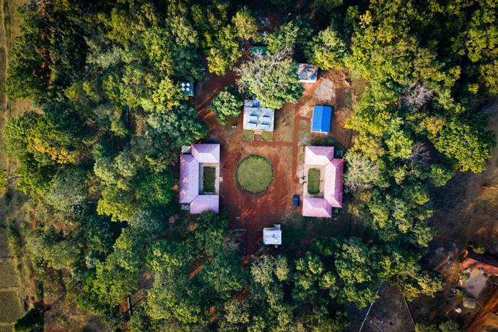 Barehipani waterfall country and surrounding forest, view 4